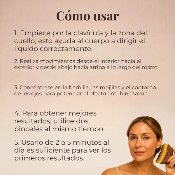 DrenaFace – Lymphatic Drainage Facial Brush