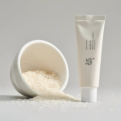 ライス＆プロバイオティクス鎮静日焼け止め SPF50+