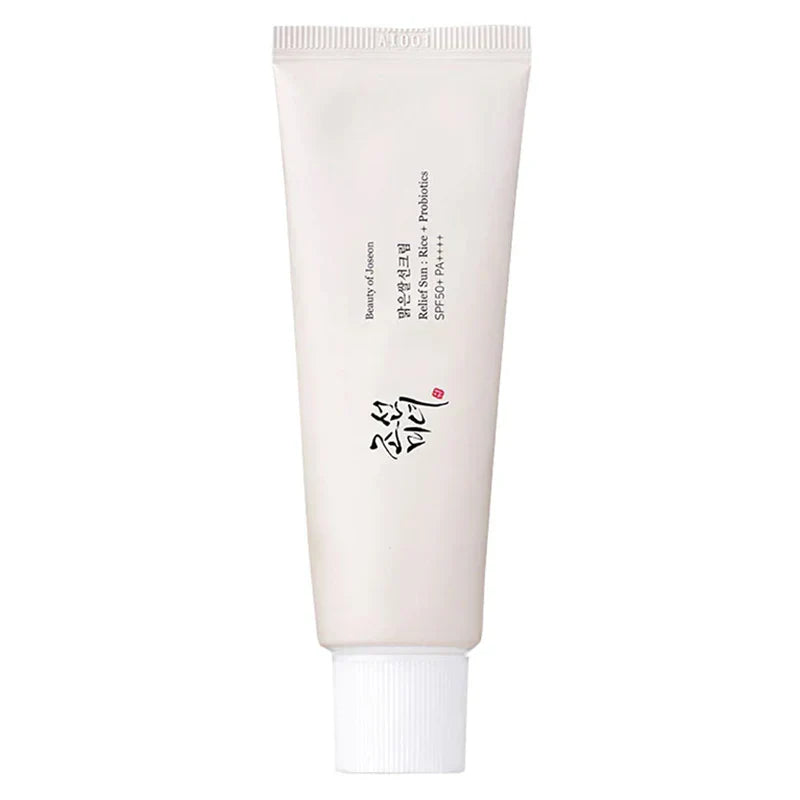 ライス＆プロバイオティクス鎮静日焼け止め SPF50+