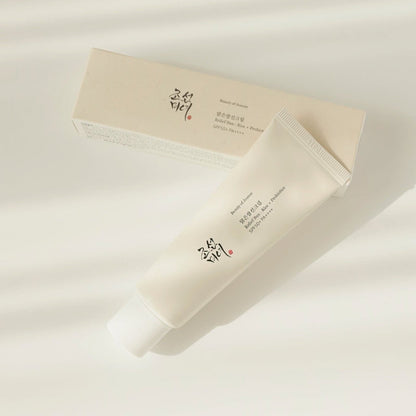 ライス＆プロバイオティクス鎮静日焼け止め SPF50+