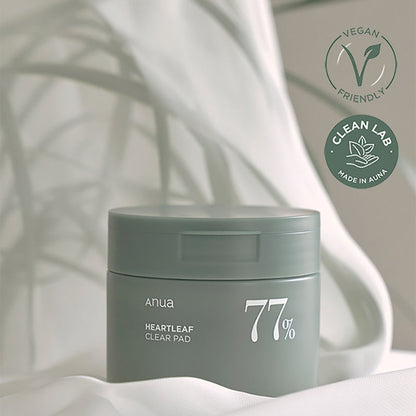 Heartleaf 77% Clear Toner Pads